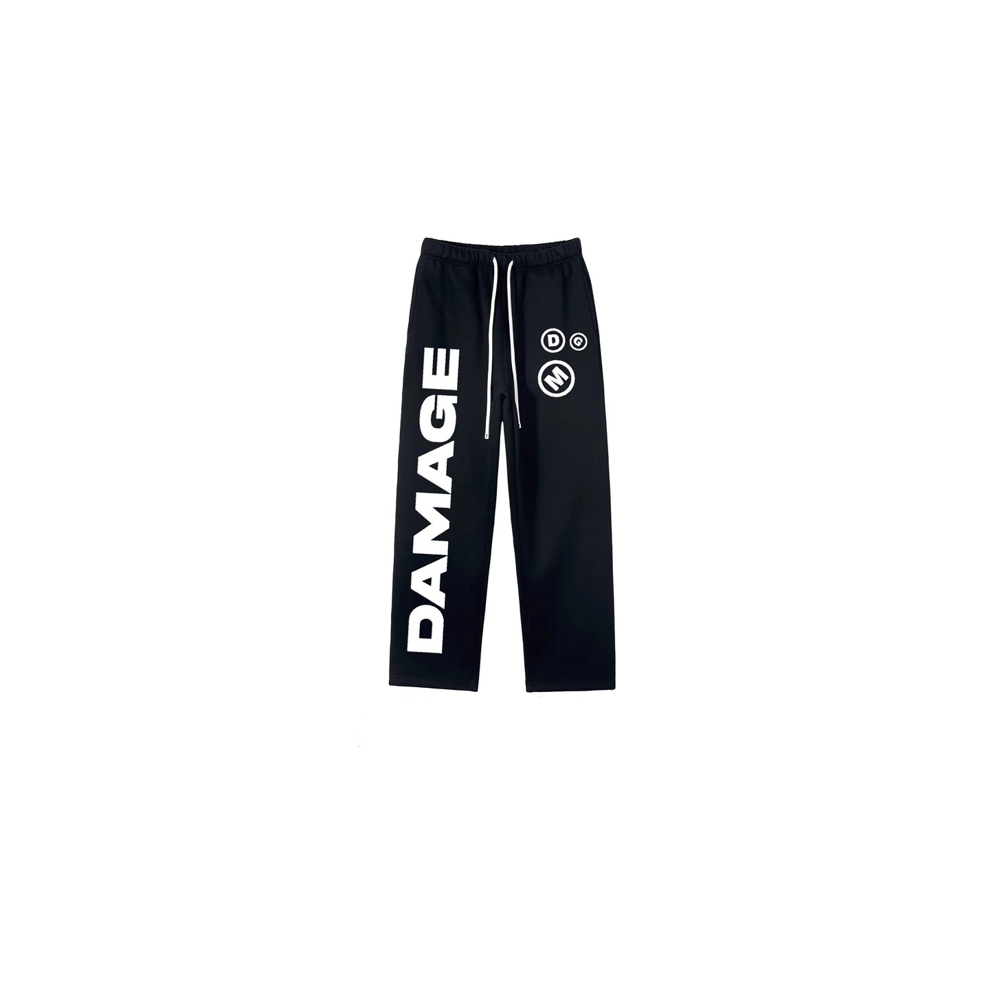 Damage Sweatpants Black
