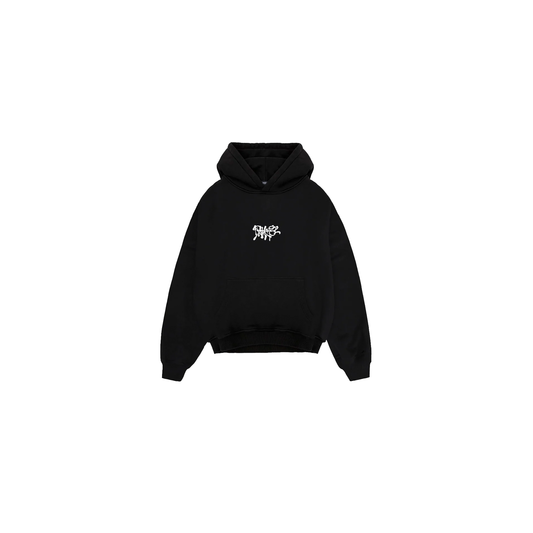 Black Graffiti Hoodie